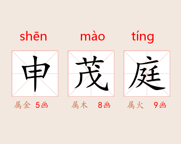 申茂庭