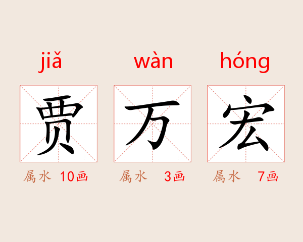 贾万宏
