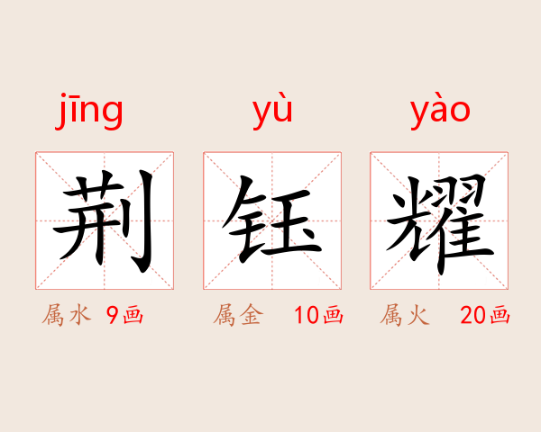 荆钰耀