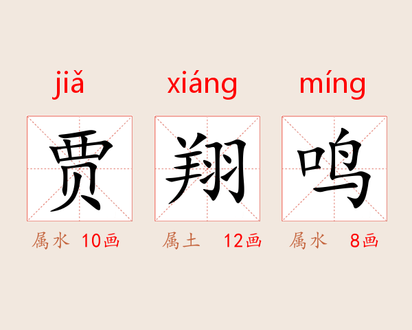 贾翔鸣