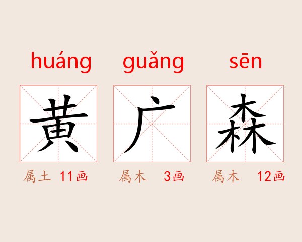 黄广森