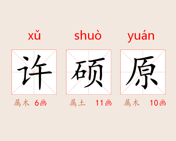 许硕原