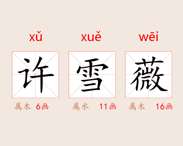 许雪薇
