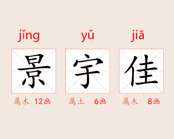 景宇佳