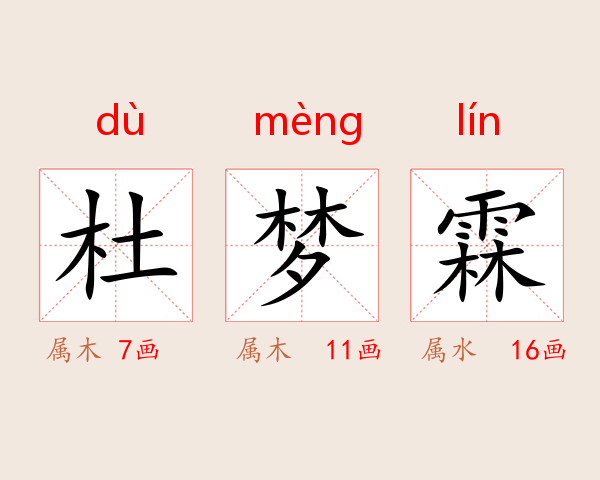 杜梦霖