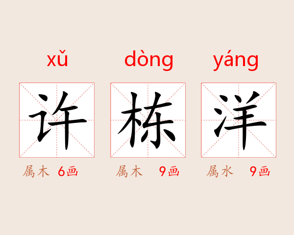 许栋洋