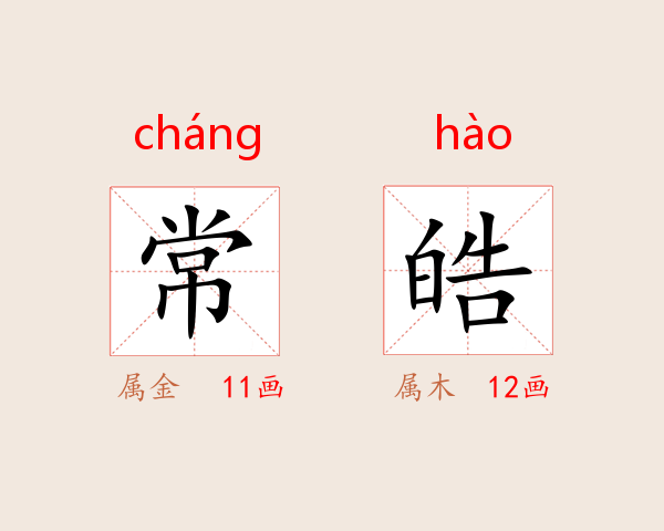 常皓