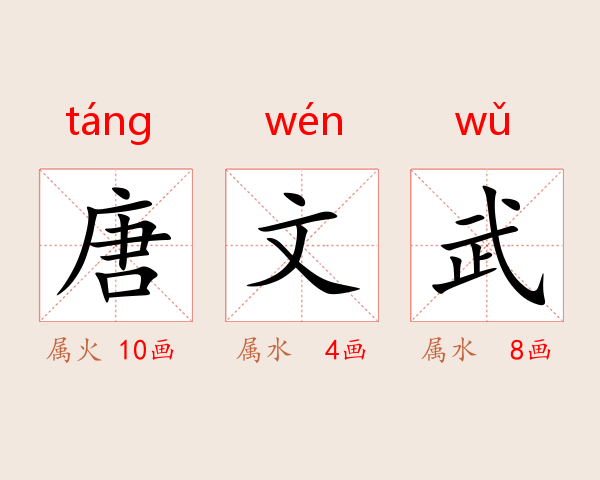 唐文武