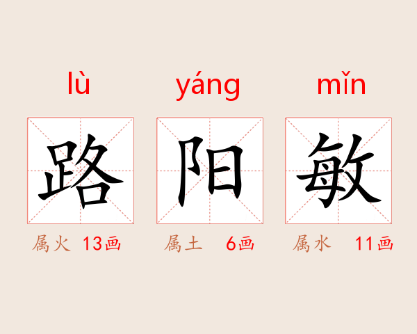路阳敏