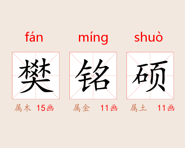 樊铭硕