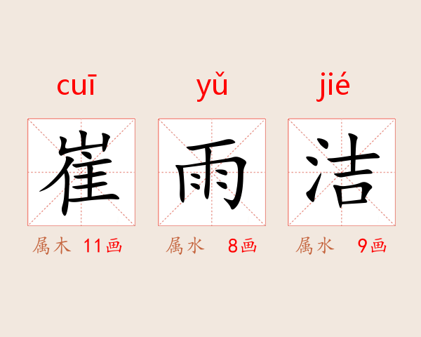 崔雨洁