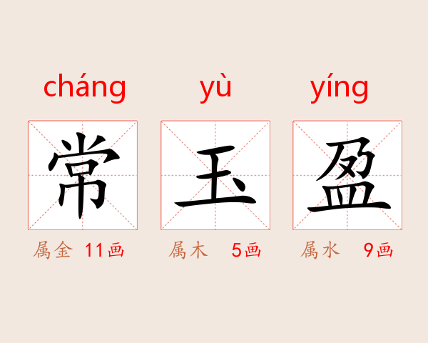 常玉盈