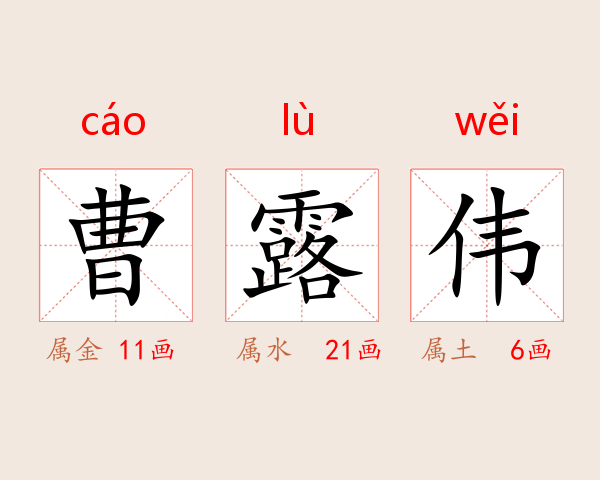 曹露伟