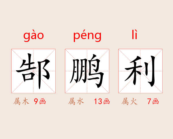 郜鹏利