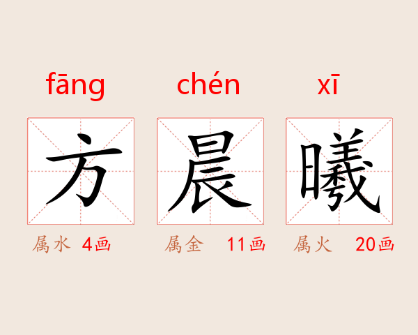 方晨曦