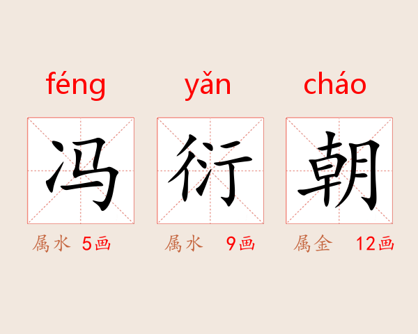 冯衍朝