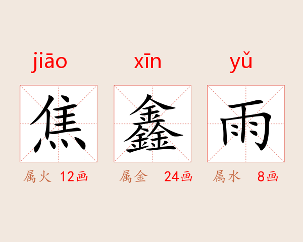 焦鑫雨
