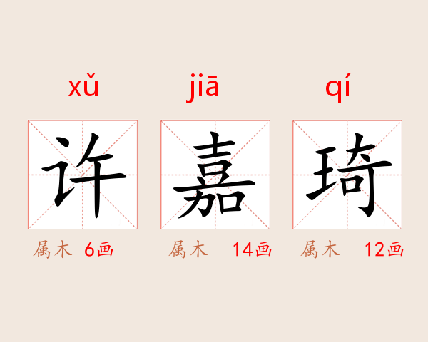 许嘉琦