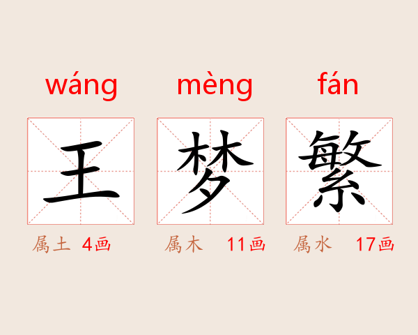 王梦繁