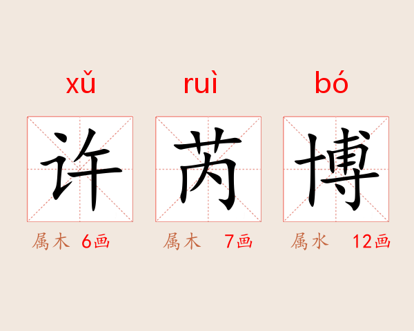 许芮博