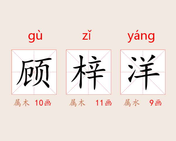 顾梓洋