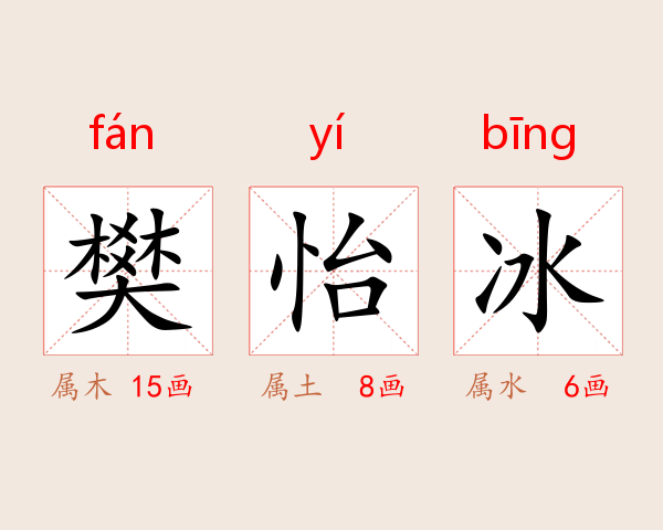 樊怡冰
