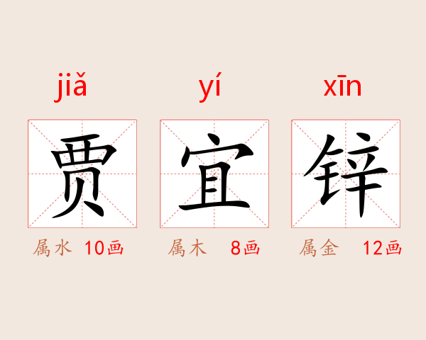 贾宜锌