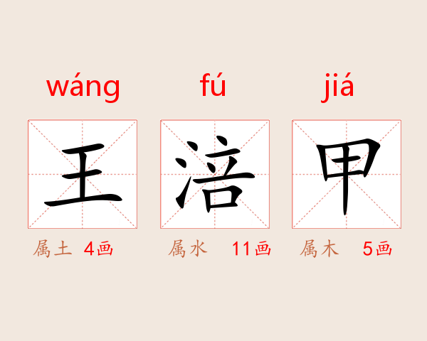 王涪甲