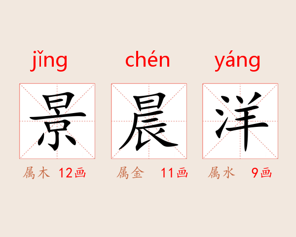 景晨洋