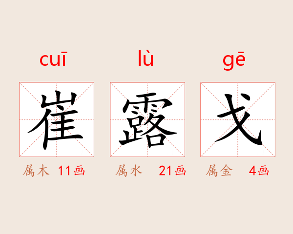 崔露戈