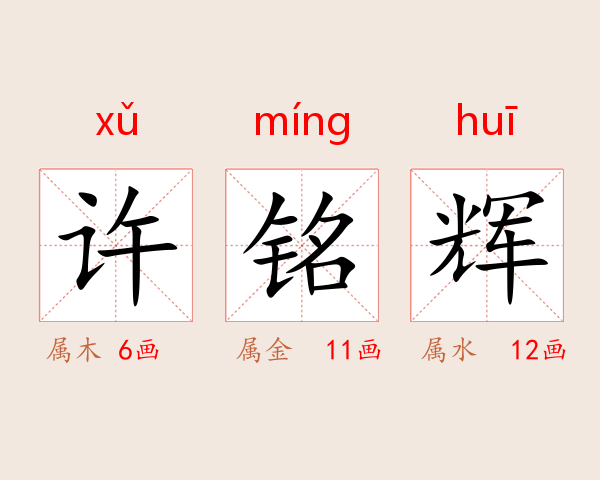 许铭辉