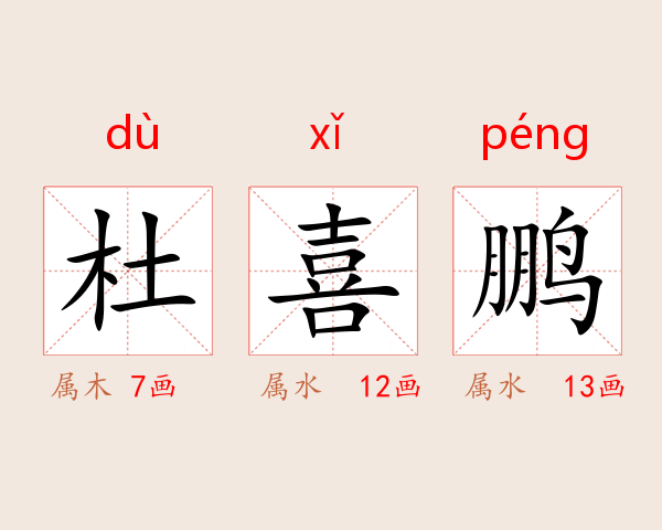杜喜鹏
