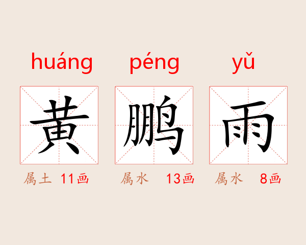 黄鹏雨