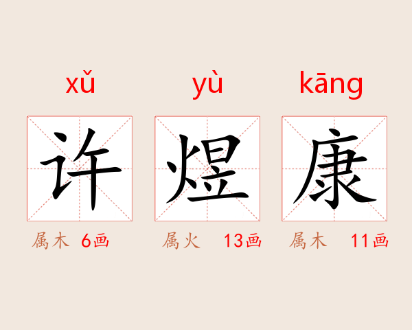 许煜康