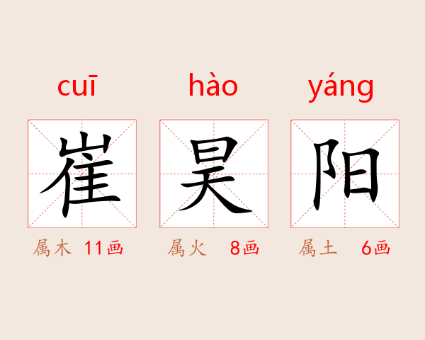 崔昊阳