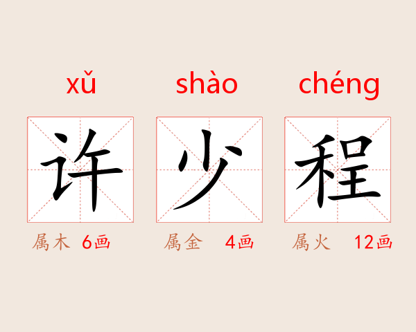 许少程