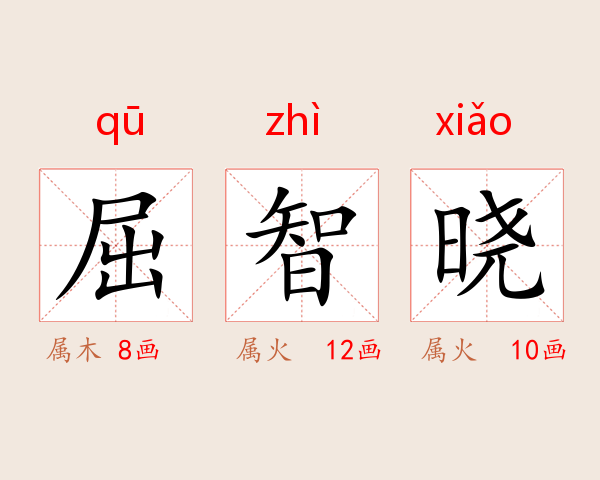 屈智晓