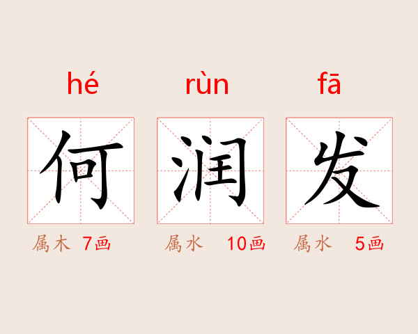 何润发