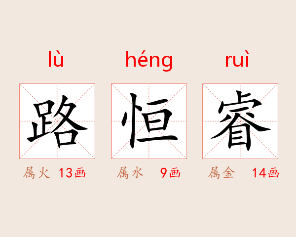 路恒睿