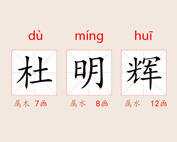 杜明辉
