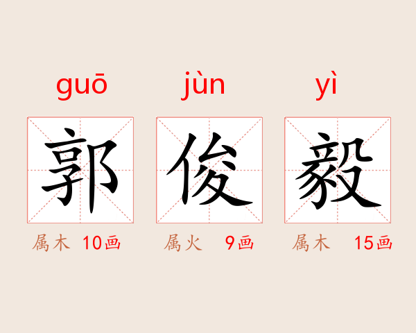 郭俊毅