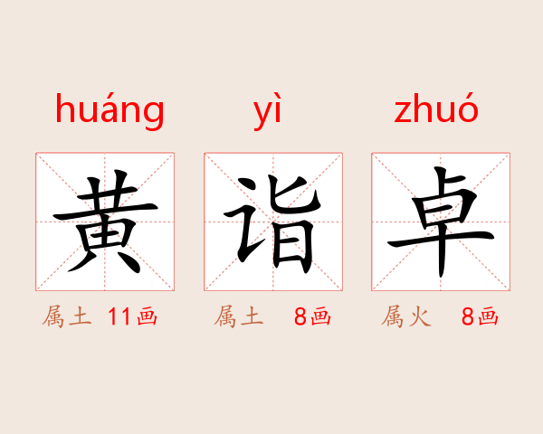 黄诣卓