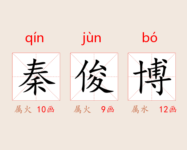 秦俊博