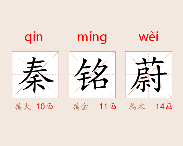秦铭蔚