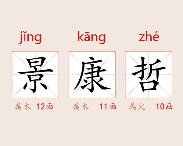 景康哲
