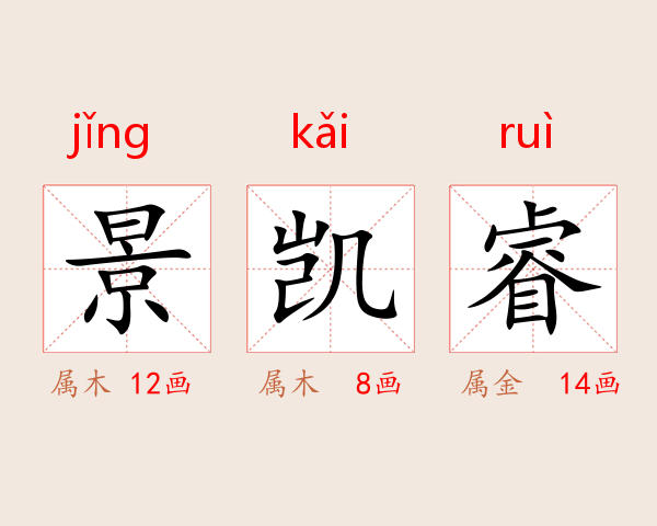 景凯睿