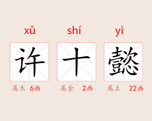 许十懿