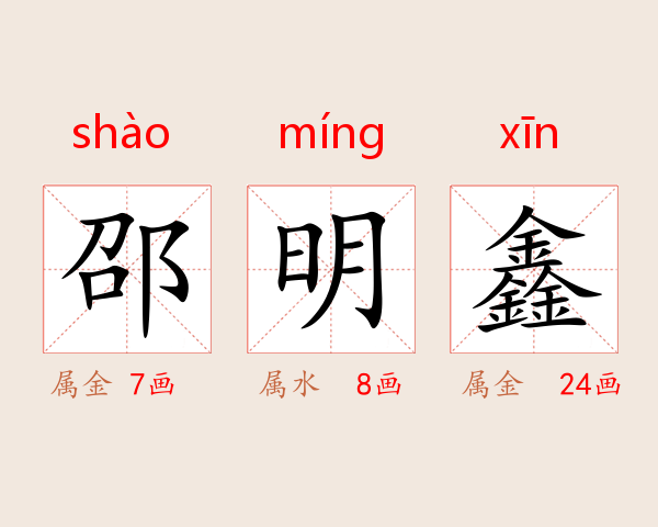 邵明鑫