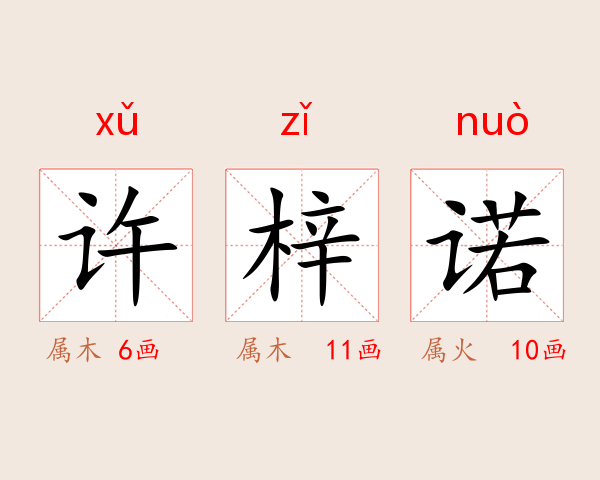 许梓诺