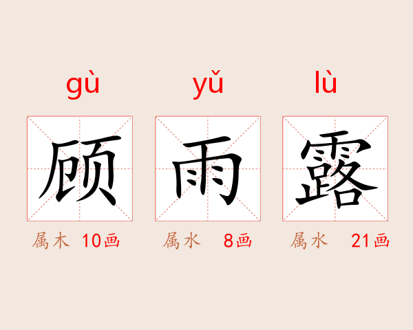 顾雨露